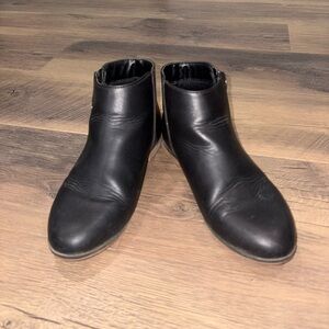 Cat & Jack Black Girls Boots